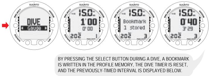 SUUNTO COBRA 2 - Diving in GAUGE mode (DIVEgauge) - 1