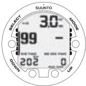 SUUNTO COBRA 2 - Diving in AIR mode (DIVEair) - 1