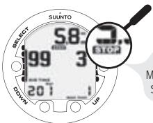 SUUNTO COBRA 2 - Recommended Safety Stops - 1