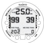 SUUNTO COBRA 2 - Oxygen displays - 2