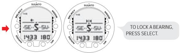 SUUNTO COBRA 2 - Locking a bearing - 1