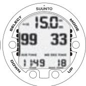 SUUNTO COBRA 2 - Basic dive data - 3