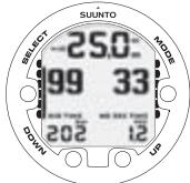 SUUNTO COBRA 2 - Oxygen displays - 8
