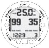 SUUNTO COBRA 2 - Oxygen displays - 5