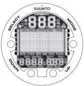 SUUNTO COBRA 2 - DIVE mode activation - 2