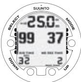 SUUNTO COBRA 2 - Oxygen displays - 3