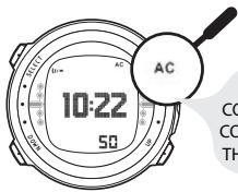 SUUNTO D4 - AC water contacts - 1