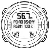 SUUNTO D4 - Oxygen displays - 1
