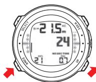 SUUNTO D4 - Oxygen displays - 2