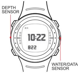 SUUNTO D4 - AC water contacts - 2