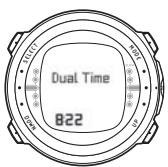 SUUNTO D4 - Setting the dual time - 2