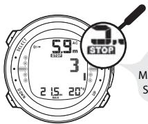 SUUNTO D4 - Recommended Safety Stops - 1
