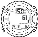 SUUNTO D4 - Basic dive data - 2