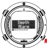 SUUNTO D6 - DIVE mode settings - 4