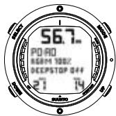 SUUNTO D6 - Oxygen displays - 1