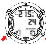 SUUNTO D6 - Oxygen displays - 2