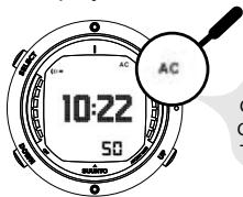 SUUNTO D6 - AC water contacts - 1