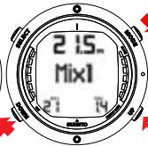 SUUNTO D6 - Gas change and multiple breathing gas mixes - 2