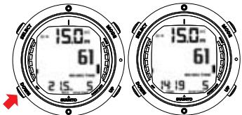 SUUNTO D6 - Basic dive data - 2
