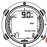 SUUNTO D6 - Dive Planning mode (MEMplan) - 3