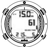 SUUNTO D6 - Basic dive data - 1