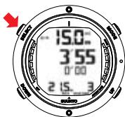 SUUNTO D6 - Diving in GAUGE mode (DIVEgauge) - 1