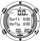 SUUNTO D6 - DIVE mode activation - 5