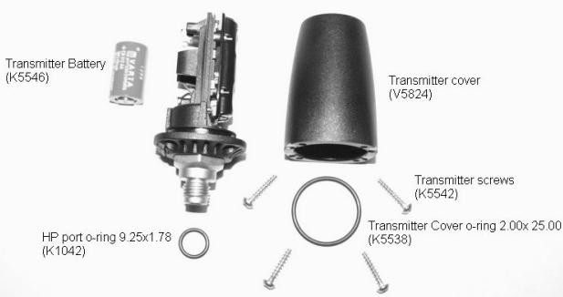 SUUNTO D9 - TRANSMITTER BATTERY REPLACEMENT - 1