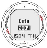 SUUNTO D9 - COMPASS DISPLAY - 1