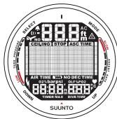 SUUNTO D9 - DIVE MODE ACTIVATION - 2