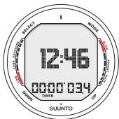 SUUNTO D9 - STOPWATCH (TIMER) - 2