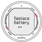 SUUNTO D9 - DIVE MODE ACTIVATION - 6