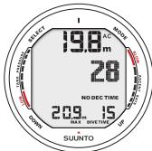 SUUNTO D9 - TRANSMISSION DATA - 3