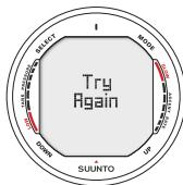 SUUNTO D9 - 4.3.2.CALIBRATE - 12
