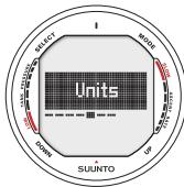 SUUNTO D9 - COMPASS DISPLAY - 2
