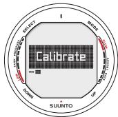 SUUNTO D9 - 4.3.2.CALIBRATE - 8