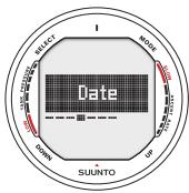 SUUNTO D9 - DATE - 6