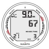 SUUNTO D9 - DIVE PLANNING MODE [MEMplan] - 5