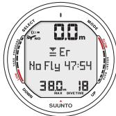 SUUNTO D9 - SURFACE INTERVAL - 1