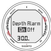 SUUNTO D9 - PERSONAL ADJUSTMENTS - 1