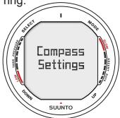 SUUNTO D9 - 4.3.2.CALIBRATE - 5
