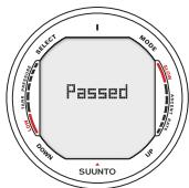SUUNTO D9 - 4.3.2.CALIBRATE - 11