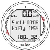 SUUNTO D9 - DIVING IN GAUGE MODE [DIVEGAUGE] - 2