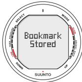 SUUNTO D9 - BOOKMARK - 1