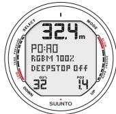 SUUNTO D9 - BEFORE DIVING IN NITROX MODE - 1