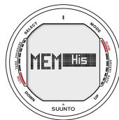 SUUNTO D9 - DIVE PLANNING MODE [MEMplan] - 3