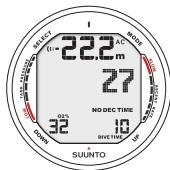 SUUNTO D9 - BEFORE DIVING IN NITROX MODE - 2