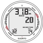SUUNTO D9 - BEFORE DIVING IN NITROX MODE - 3