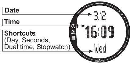 SUUNTO G3 - TIME MODE - 1