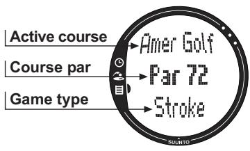 SUUNTO G3 - GAME MODE - 1